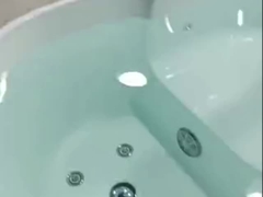 Ladodo Acrílico Banheira de Massagem 8 Whirlpool Jets Spa Combinação de Chuveiro a Vapor