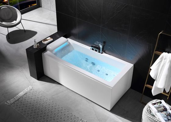 Banheira de 1700 mm de design moderno E-8001 com controlador de painel táctil