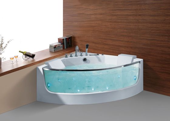 Elegante Ladodo E-605 Banheira de Massagem de Esquina Com Bomba de Massagem de 1,0 HP