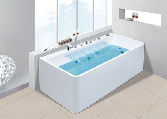 Aqua Relaxation Banheira de banho mono-retangular com cascata