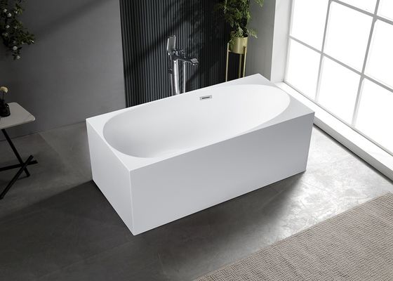 1700mm Rectangular Design Ladodo Acrílico banheira de pé Cor Nenhuma mudança em 10 anos
