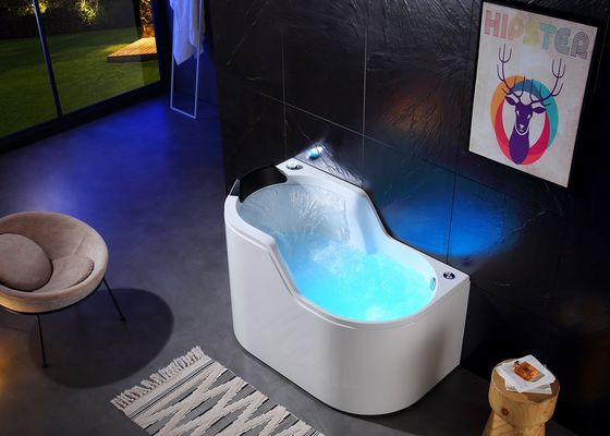Ladodo Acrílico Banheira de Massagem 8 Whirlpool Jets Spa Combinação de Chuveiro a Vapor