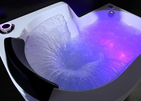 Ladodo Acrílico Banheira de Massagem 8 Whirlpool Jets Spa Combinação de Chuveiro a Vapor