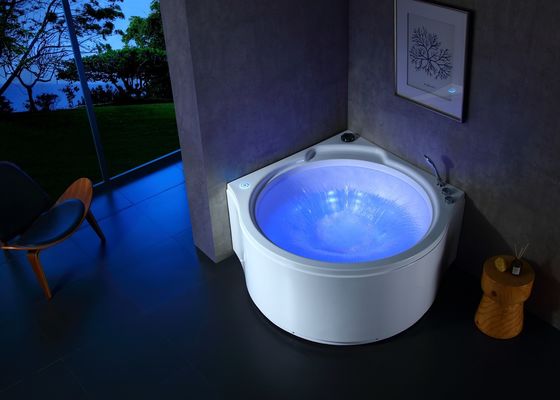 Banheira de massagem de esgoto acrílico com cascata circular