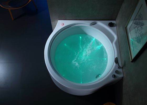 Banheira de massagem de esgoto acrílico com cascata circular