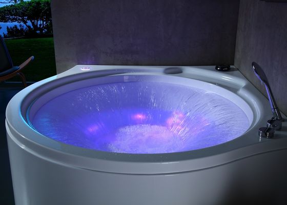 Banheira de massagem de esgoto acrílico com cascata circular