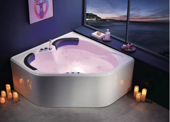 1500mm série Diamond Corner Whirlpool banheira para 2 pessoas