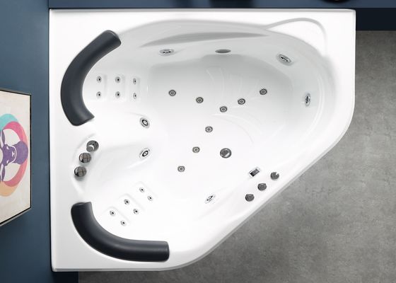 1500mm série Diamond Corner Whirlpool banheira para 2 pessoas