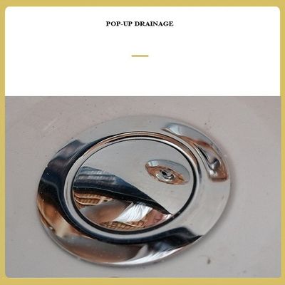 Ladodo E-514 de forma de ovo banheira de pé com drenagem pop-up
