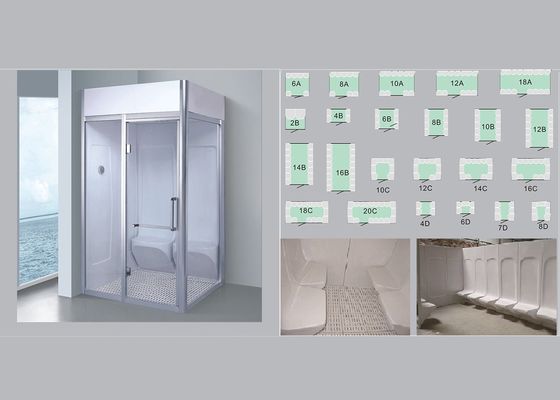 Sala de vapor combinada de sauna para uso em hotel com personalização