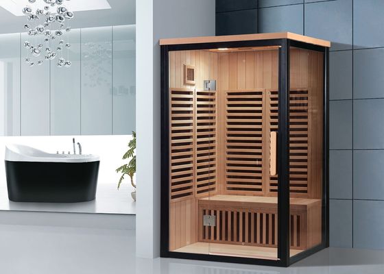 Mini 2 pessoas Sauna infravermelha com suporte de personalização