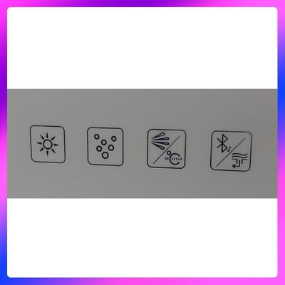 Ladodo E-8042 Banheira retangular acrílica para duas pessoas com jets de massagem de tira LED